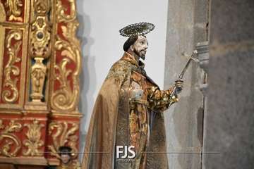 Misa y procesión de San Francisco en Telde/Francisco Javier Santana y Antonio Alí.